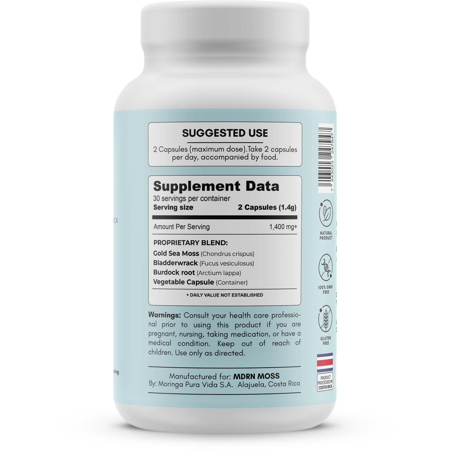 Sea Moss Capsules - MDRN Moss