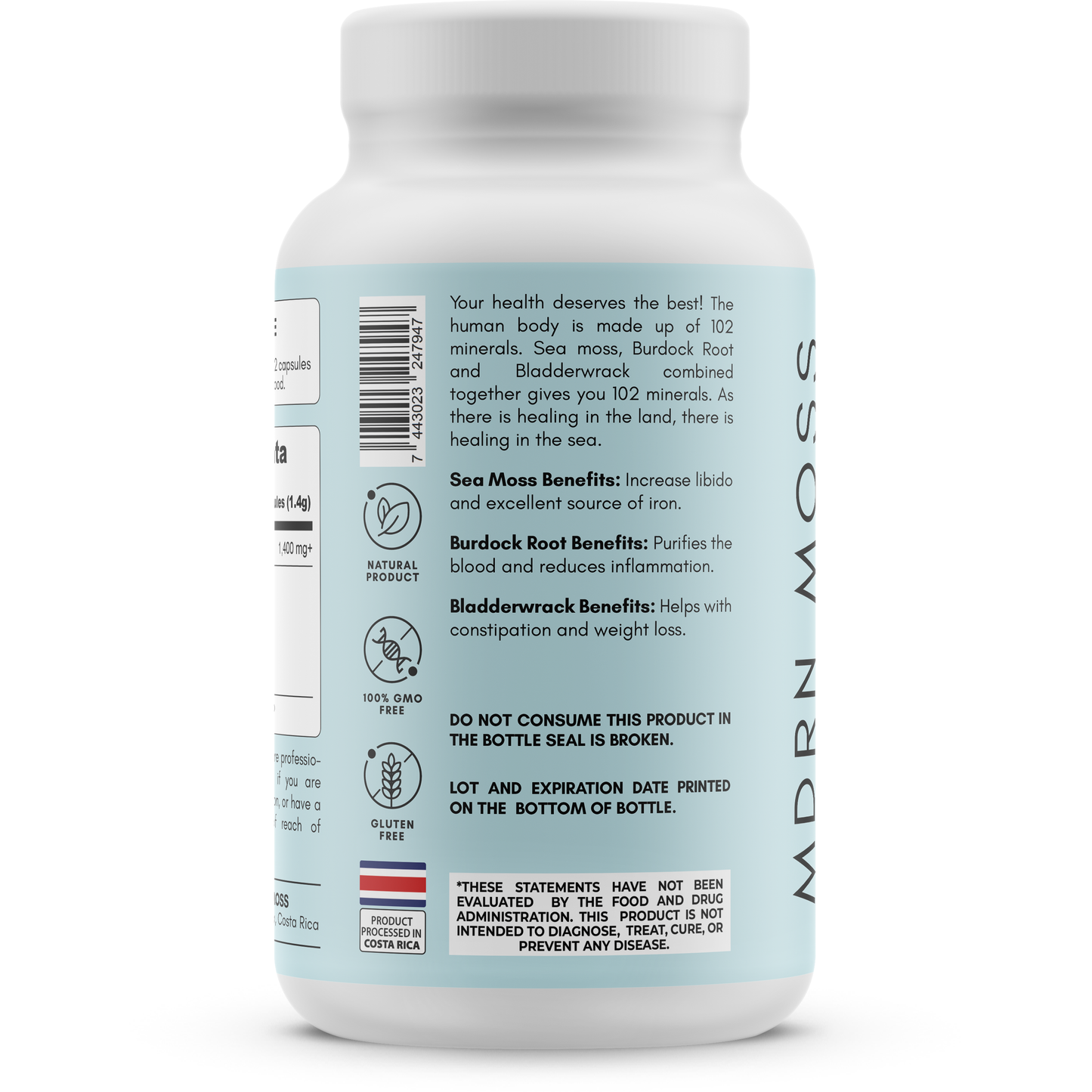 Sea Moss Capsules - MDRN Moss
