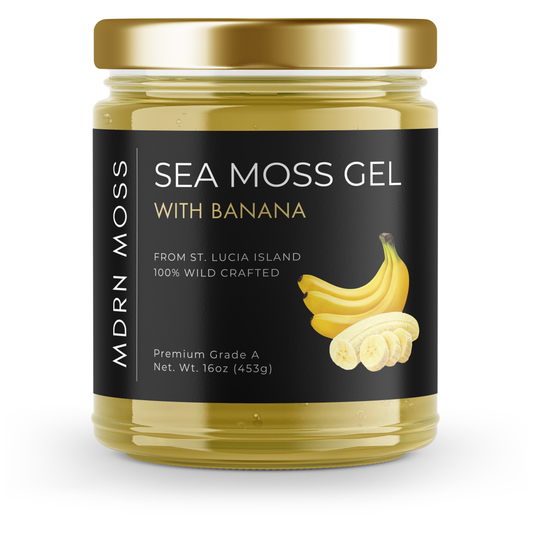 Sea Moss Power Gel with Banana - MDRN Moss