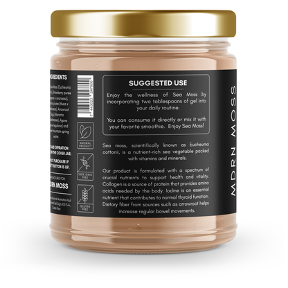 Sea Moss Power Gel FOR KIDS with Banana & Strawberry - MDRN Moss