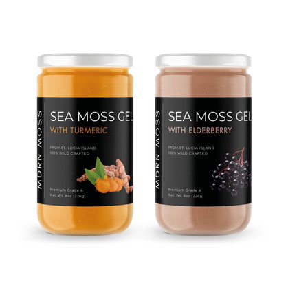 Elderberry & Turmeric Sea Moss Gel | Ultimate Health Bundle