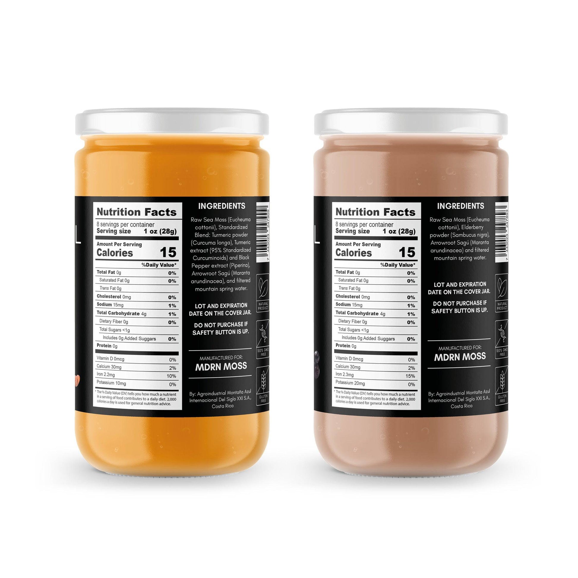 Elderberry & Turmeric Sea Moss Gel | Ultimate Health Bundle 